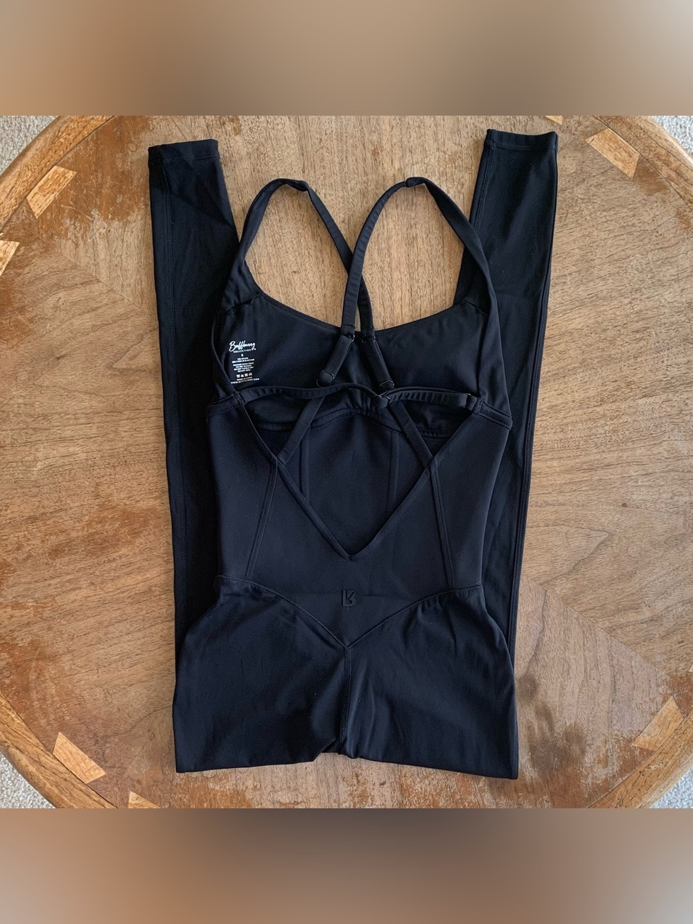 BuffBunny Onyx Black Corset Bodysuit - Picture 2 of 3